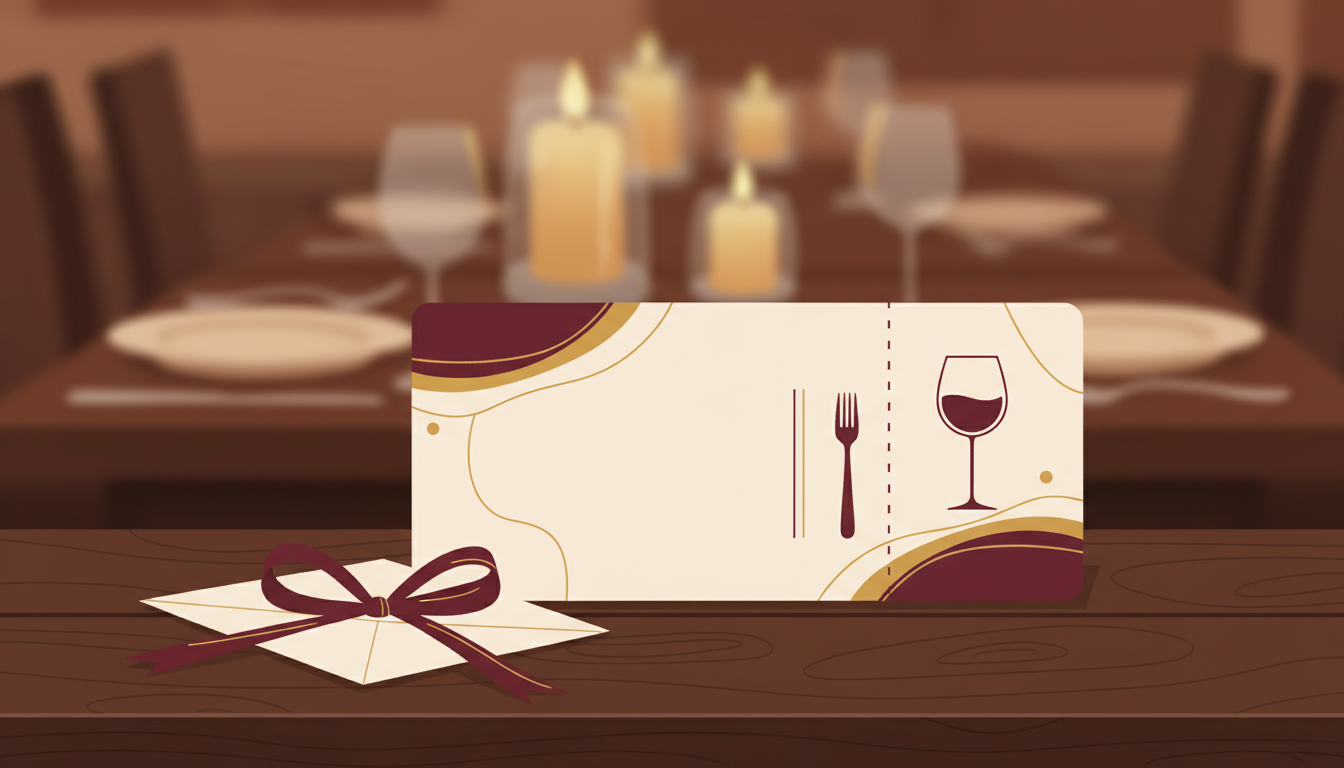 Gutscheine drucken für die Gastronomie: Geschenkgutscheine die wirklich verkaufen